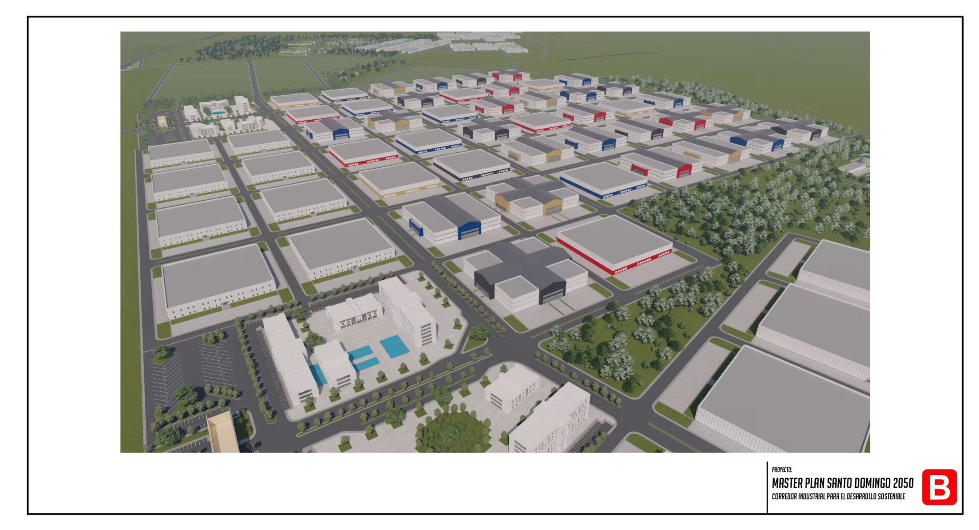 Parque industrial, Santo Domingo 2050