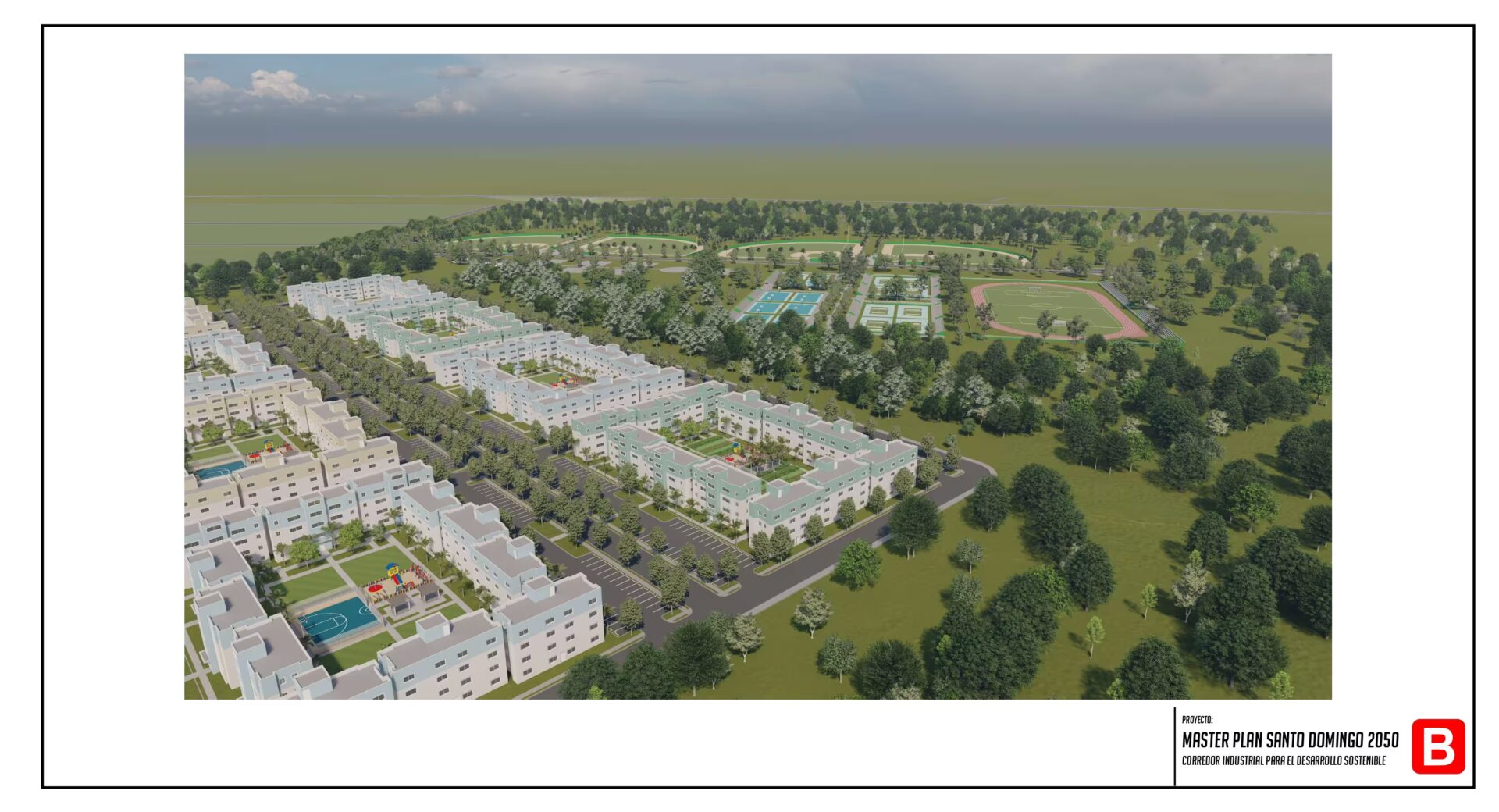 Parque industrial, Santo Domingo 2050