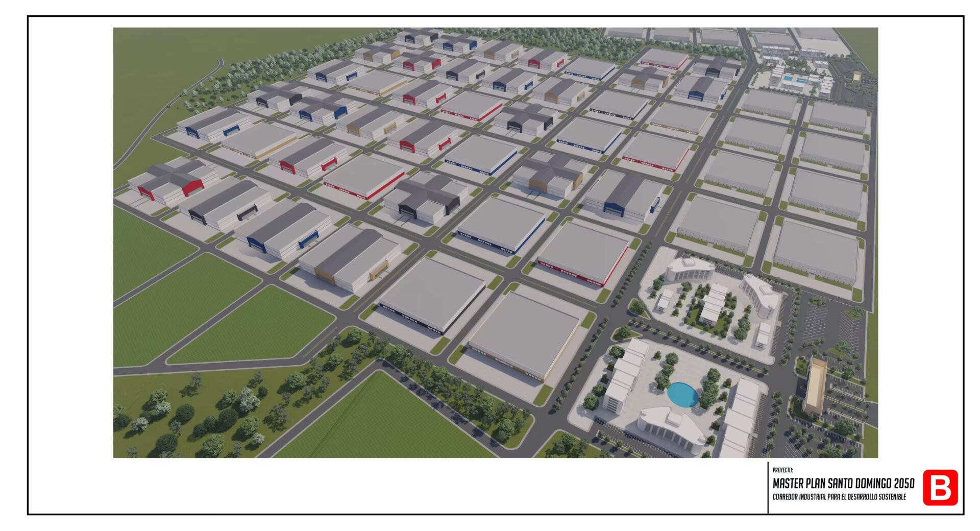 Parque industrial, Santo Domingo 2050
