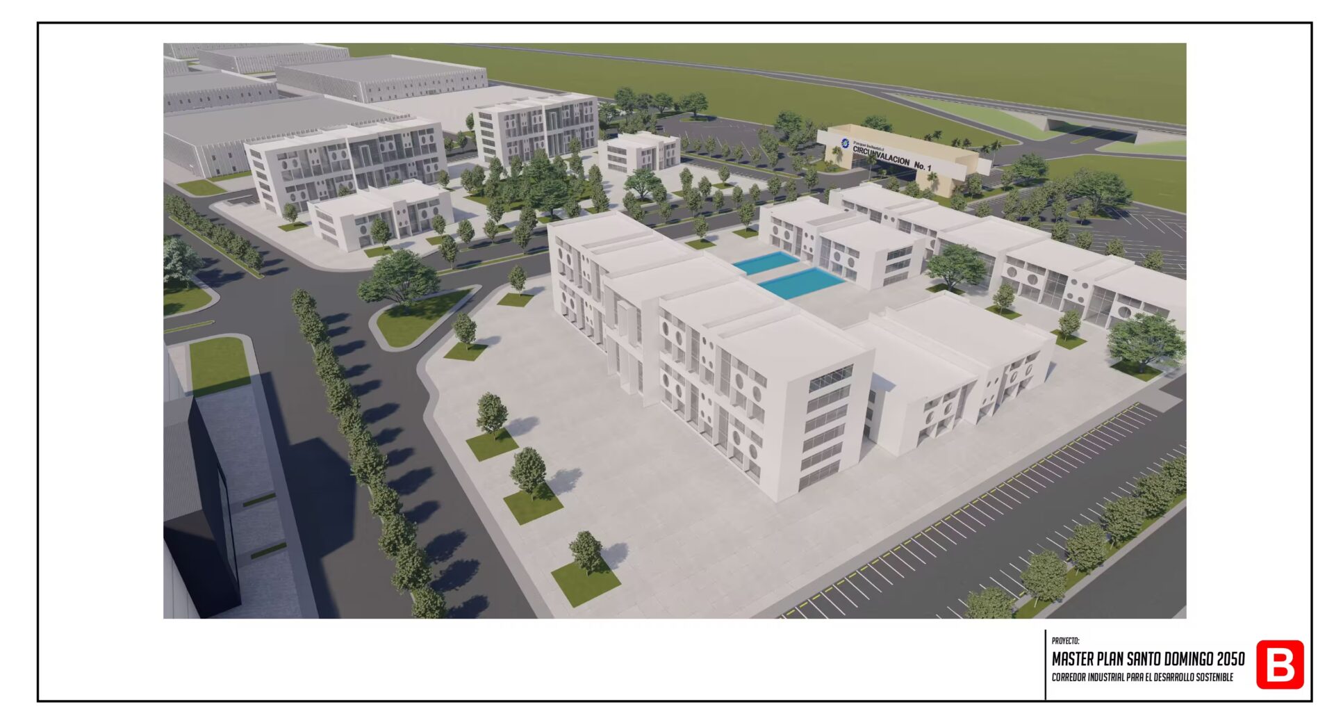 Parque industrial, Santo Domingo 2050