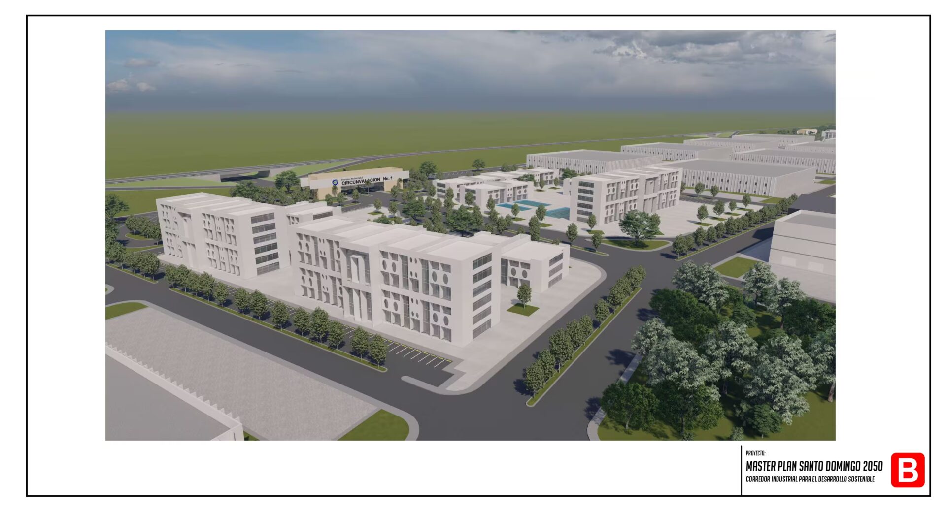 Parque industrial, Santo Domingo 2050