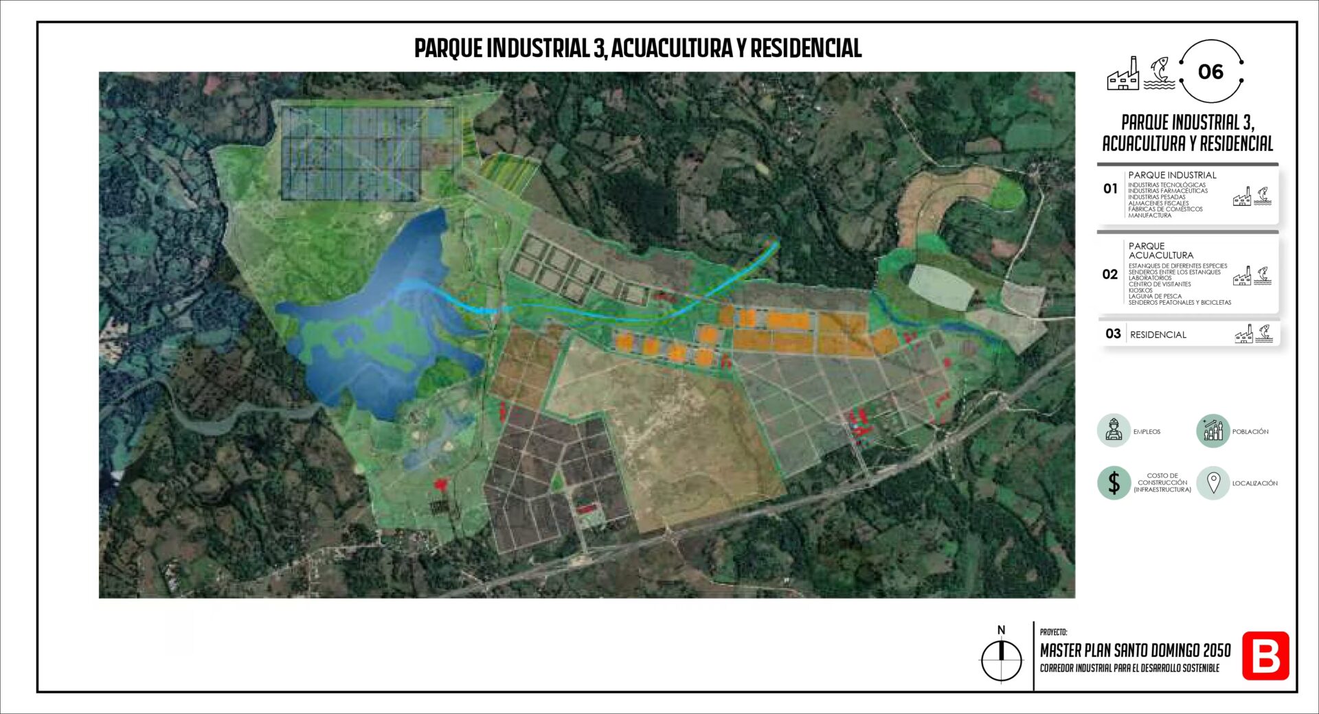 Parque industrial, Santo Domingo 2050